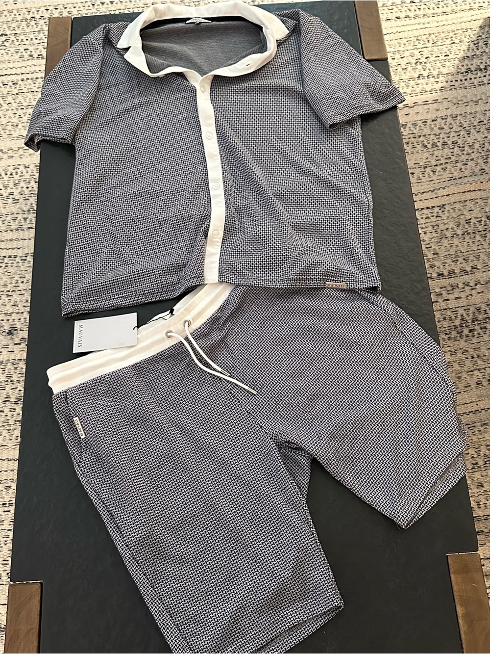 Summer Shorts & Button-Down Men’s Set